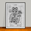 1907 Printing Press Patent Print - UNFRAMED
