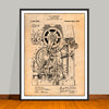 1907 Printing Press Patent Print - UNFRAMED