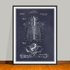 1909 Anatomical Skeleton Patent Print 2 - UNFRAMED