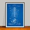 1909 Anatomical Skeleton Patent Print 2 - UNFRAMED