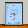 1909 Lockhart Antique Fishing Lure Patent Print - UNFRAMED