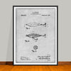 1909 Lockhart Antique Fishing Lure Patent Print - UNFRAMED