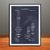 1909 Combination Drafting Intrument Patent Print - Unframed