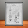 1909 Combination Drafting Intrument Patent Print - Unframed