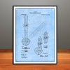 1909 Combination Drafting Intrument Patent Print - Unframed