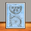 1910  Hovland Gear Patent Print - UNFRAMED