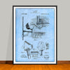 1910 Cocke Respirator Patent Print - Unframed