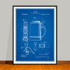 1911 Beer Stein Patent Print - UNFRAMED