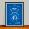 1912 Trained Nurse's Pin Patent Print - UNFRAMED