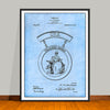 1912 Trained Nurse's Pin Patent Print - UNFRAMED