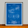 1913 Naysmith Chiropractic Table Patent Print - UNFRAMED