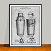 1913 Drink Shaker Patent Print - Unframed