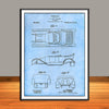 1914 Dodge Brothers Car Body Design Patent Print - UNFRAMED