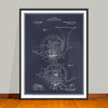 1914 French Horn Patent Print - UNFRAMED