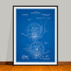 1914 French Horn Patent Print - UNFRAMED
