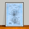1914 French Horn Patent Print - UNFRAMED