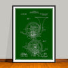 1914 French Horn Patent Print - UNFRAMED