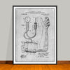 1914 Sphygmomanometer Blood Pressure Apparatus Patent Print - Unframed