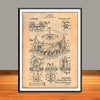 1915 Merry Go Round Patent Print - Unframed