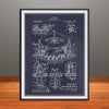 1915 Merry Go Round Patent Print - Unframed
