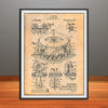 1915 Merry Go Round Patent Print - Unframed