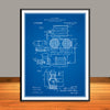 1916 Carrier Method for Cooling Air Patent Print - UNFRAMED