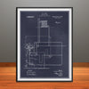 1916 Trane Heating System Patent Print - Unframed