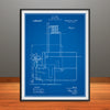1916 Trane Heating System Patent Print - Unframed