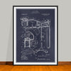 1919 Anesthetic Machine Patent Print - UNFRAMED