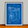 1919 Anesthetic Machine Patent Print - UNFRAMED