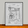 1919 Anesthetic Machine Patent Print - UNFRAMED