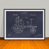 1919 Antique Tractor Patent Print - UNFRAMED