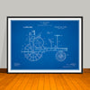1919 Antique Tractor Patent Print - UNFRAMED