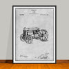 1919 Henry Ford Antique Tractor Patent Print - UNFRAMED