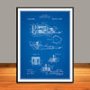 1919 Motor Driven Hair Clipper Patent Print - UNFRAMED