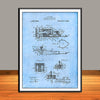 1919 Motor Driven Hair Clipper Patent Print - UNFRAMED