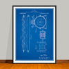 1919 Tesla Valvular Conduit Patent Print - Unframed