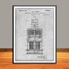 1921 Carrier Refrigerating System Patent Print - UNFRAMED