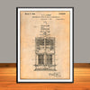 1921 Carrier Refrigerating System Patent Print - UNFRAMED