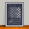 1921 Checker and Chess Board Patent Print - UNFRAMED