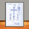1922 G.A. Morgan - First Traffic Signal Patent Print - UNFRAMED