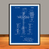 1922 G.A. Morgan - First Traffic Signal Patent Print - UNFRAMED