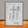 1922 G.A. Morgan - First Traffic Signal Patent Print - UNFRAMED
