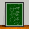 1923 Handcuffs Patent Print - UNFRAMED