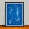 1923 Fishing Bobber Float Patent Print - Unframed