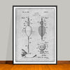 1923 Fishing Bobber Float Patent Print - Unframed