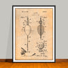 1923 Fishing Bobber Float Patent Print - Unframed