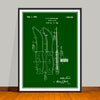 1923 Hartbauer Hunting Knife Patent Print - Unframed