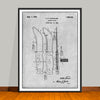 1923 Hartbauer Hunting Knife Patent Print - Unframed