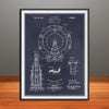 1924 Ferris Wheel Patent Print - Unframed